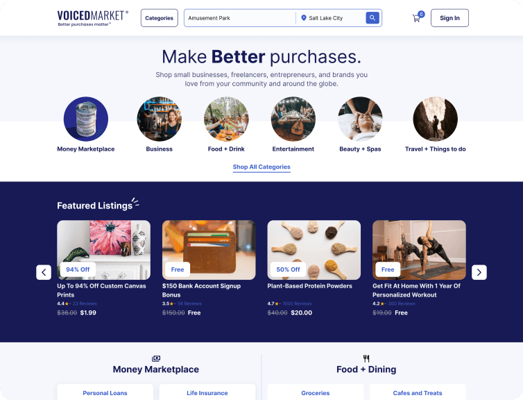 VOICED Market-preview